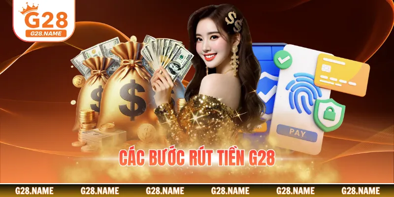 Các bước rút tiền G28